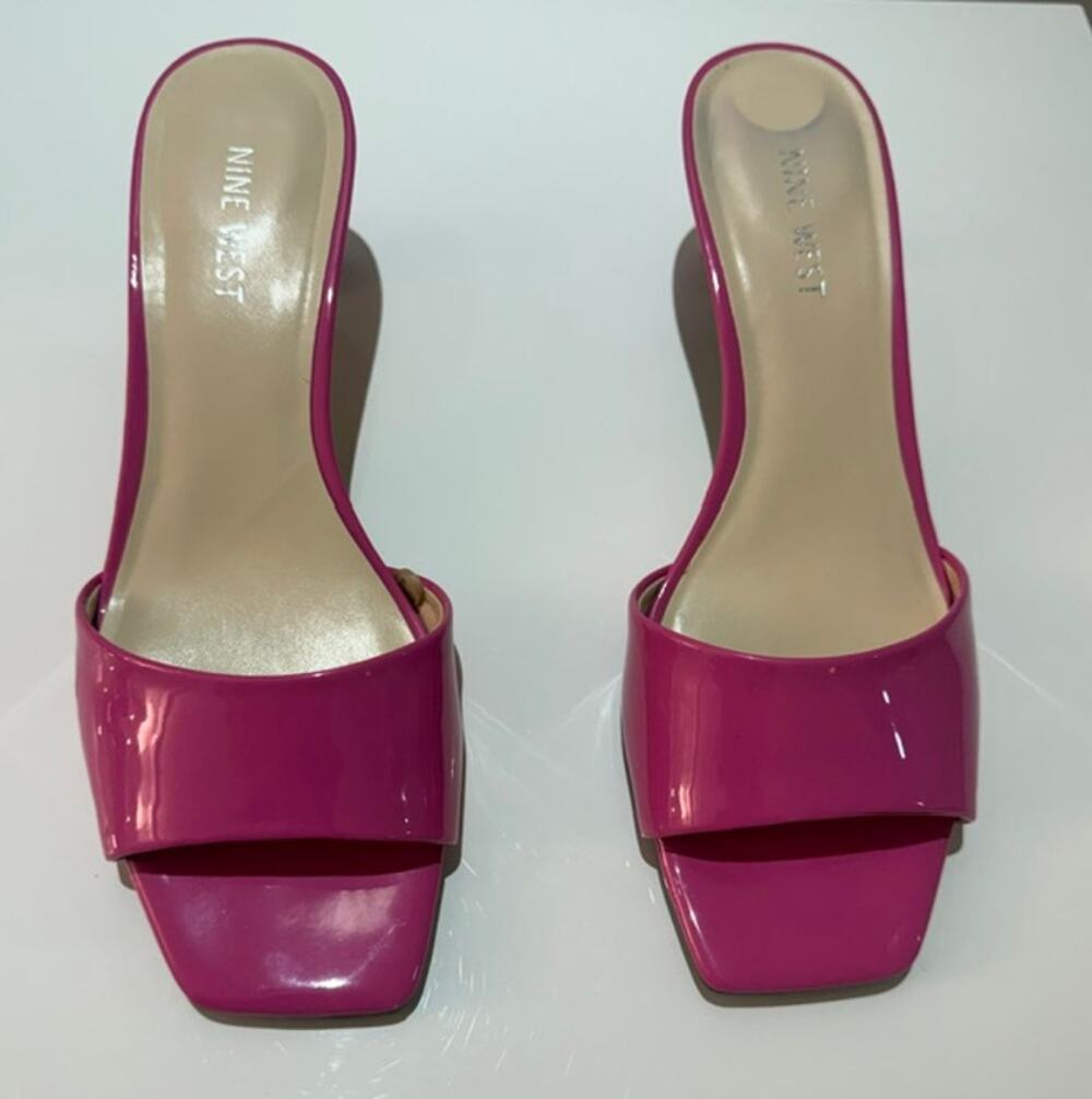 Nine West Disko Dress Slide Sandals. Size 8.5